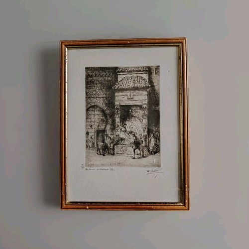 Jolie gravure edmond - jolie,