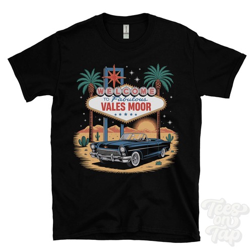 Shirt divertente vales moor - divertente,