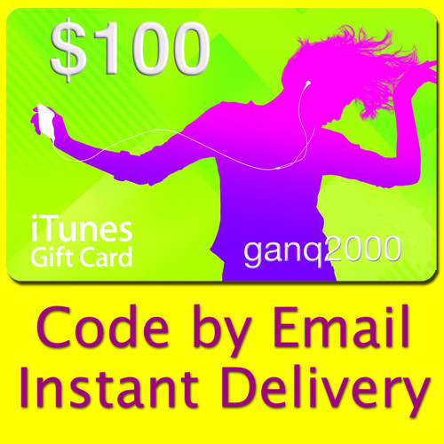 100 apple itunes gift card - $100,