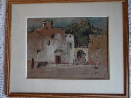 Tableau edmond vales - edmond, meknes